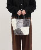 パッチワークファートートバッグ