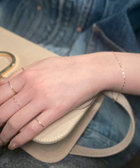 【grâce grace/グラスグラス】10Kペタルチェーンブレスレット【NOLLEY'S sophi director☆和田別注アイテム】