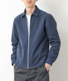 《セットアップ対応》ストレッチコーデュロイ ストレッチ ジップシャツ ブルゾン 25AW