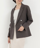 メランジ2WAYカルゼジャケット