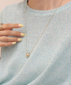 ［WEB限定 SPECIAL SALE！］メタルたまごトップロングネックレス