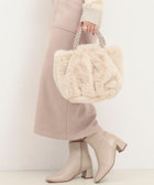 三つ編みハンドルファートートバッグ