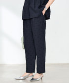 セットアップ対応》ウォッシャブルドットツッキリツータックテーパードパンツ NOLLEY'S｜《セットアップ対応》ウォッシャブルドットツッキリ