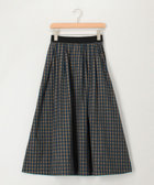 OUTLET限定 TIME SALE！］マットタフタチェックスカート（5-0818