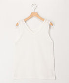 ラッセル編シアー切替2WAYタンクトップ