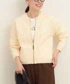 ［WEB限定 SPECIAL SALE！］ホイップネックZIPカーディガン