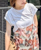 《ノーリーズオリジナル美容Tシャツ》シルクアミノ酸加工オーバーノースリーブ