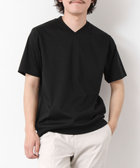 【#】《ビジカジ対応》シルケットスムース Vネック ドレスTシャツ 25SS