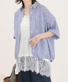 ［WEB限定 SPECIAL SALE！］【人気につき半袖Ver.で再登場】汗染み軽減加工COTTON半袖シャツブルゾン