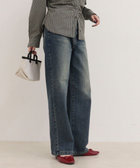 Dual Hem Lace Denim