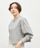 ショート丈裏毛スウェット