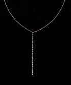 【grâce grace/グラスグラス】10ＫY字ネックレス