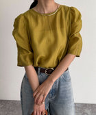 2WAYシアー袖ボリュームブラウス（5-0021-4-21-001）｜fredy emue