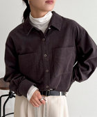 コーデュロイシャツ