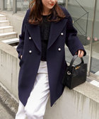 【一部WEB限定アイテム】SP140リバーコート起毛メルトン仕上げ