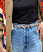 【LEFIJE/レフィエ】ラウンドポイントバックルベルト