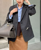 ショートビーバーテーラードジャケット