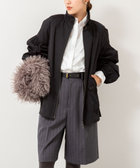 【MARILYN MOON/マリリーンムーン】volume sleeve taffeta mid blouson
