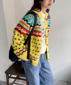 GREEN BUTTER/グリーンバター】Bohemian nordic Cardigan（4