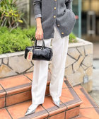 愛されフラノタックワイドパンツ