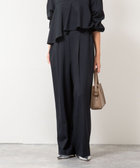 ［WEB限定 SPECIAL PRICE！］【一部WEB限定色アイテム】ウォッシャブルウエストゴムセミワイドパンツ