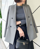 【CLASSY.お仕事名品大賞 『ジャケット賞』受賞！】《セットアップ対応》ウォッシャブルドライシャークサイドスリットジャケット