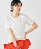 《手洗い可能》W&Wショート丈ロゴTシャツ
