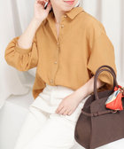 ライトタンブラーパンチングブラウス