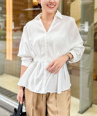 【追加】ウォッシャブルシアースキッパータックブラウス