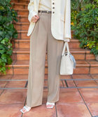 ［WEB限定 SPECIAL SALE！］ウォッシャブル強撚ツイルワイドパンツ