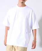 【GLOSTER/グロスター】バックステッチ サイドポケットTシャツ ビックシルエット