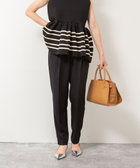 ［WEB限定 SPECIAL PRICE！］ウォッシャブル麻調スリムパンツ