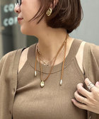 ニュアンスプレートネックレス