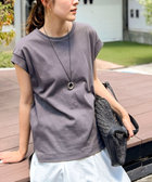 《ノーリーズオリジナル美容Tシャツ》シルクアミノ酸加工オーバーノースリーブ