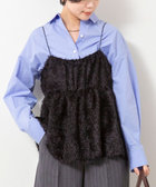 ［WEB限定 SPECIAL PRICE！］ウォッシャブルカットジャガードビスチェ