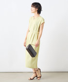 【チャチャさん】mal. コクーンワンピース　カーキ セール】Vネックコクーンワンピース（ワンピース）｜MICA&DEAL