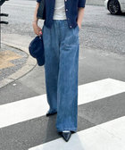 【人気NO.1デニム】ライトオンスデニムベイカーイージーパンツ