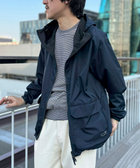 TAION/タイオン】別注クジラ刺繍 リバーシブルダブルジップパーカー