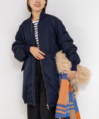 TICCAティッカ　ギャザーブルゾン　ネイビー TICCAティッカ ギャザーブルゾン ネイビー TICCAティッカ ギャザー