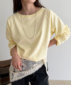 ［WEB限定 SPECIAL PRICE！］ミニ裏毛クロップドスウェットプルオーバー