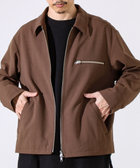 ［WEB限定 SPECIAL SALE！］【セットアップ対応】ウールライクジップジャケット