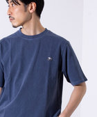 【GLOSTER/グロスター】16天竺 フレンチブルドッグ刺繍 ショートスリーブTシャツ