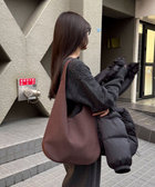 ポーチ付きラウンドワンショルバッグ