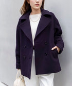【一部WEB限カラー】ウールカシミヤダブルブレストコート