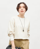 ショート丈裏毛スウェット