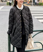 【TAION×LIMONTA】別注ベロアパイピングロングダウン