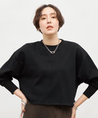 ショート丈裏毛スウェット