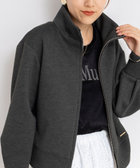 《セットアップ対応》ウォッシャブルエアボールスタンドジップブルゾン