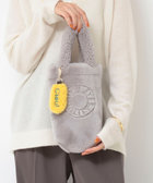 ムートン刺繍バッグ　made in Italy