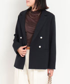 メランジ2WAYカルゼジャケット